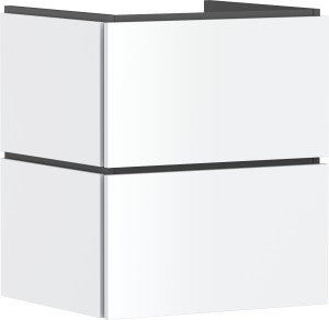 Hansgrohe Xilesa E Szafka pod umywalkę wiszącą z 2 szufladami 530/470 54252700