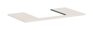 Hansgrohe Xilesa E Blat 980/550 z wycięciem na umywalkę wpuszczaną 54270780