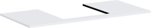 Hansgrohe Xilesa E Blat 1180/550 z wycięciem na umywalkę wpuszczaną 54271700