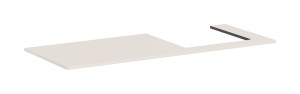Hansgrohe Xilesa E Blat 1375/550 z wycięciem pod umywalkę wpuszczaną 54273780