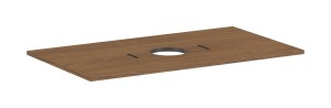 Hansgrohe Xilesa E Blat 980/550 z wycięciem na umywalkę nablatową 54276550
