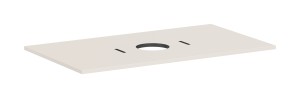 Hansgrohe Xilesa E Blat 980/550 z wycięciem na umywalkę nablatową 54276780