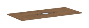 Hansgrohe Xilesa E Blat 1180/550 z wycięciem na umywalkę nablatową 54277550