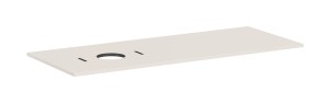 Hansgrohe Xilesa E Blat 1375/550 z wycięciem pod umywalkę nablatową 54278780
