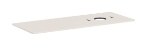 Hansgrohe Xilesa E Blat 1375/550 z wycięciem pod umywalkę nablatową 54279780