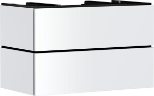 Hansgrohe Xilesa Szafka pod umywalkę wpuszczaną z 2 szufladami PushOpen 54302700