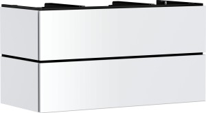 Hansgrohe Xilesa Szafka pod umywalkę wpuszczaną z 2 szufladami PushOpen 54304700