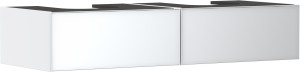 Hansgrohe Xevolos E Szafka pod 2 umywalki z 2 szufladami 1370/550 54316320