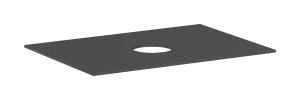 Hansgrohe Xevolos E Blat 780/550 z wycięciem pod umywalkę nablatową 54328760