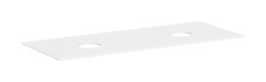 Hansgrohe Xevolos E Blat 1370/550 pod 2 umywalki nablatowe 54332700