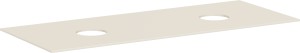Hansgrohe Xevolos E Blat 1370/550 pod 2 umywalki nablatowe 54332780