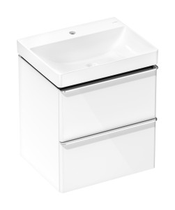 Hansgrohe Xelu Q Zestaw umywalka wisząca z szafką z 2 szufladami 580/475 54371000