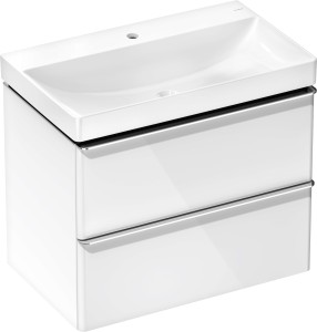 Hansgrohe Xelu Q Zestaw umywalka wisząca z szafką z 2 szufladami 780/475 54374000