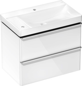 Hansgrohe Xelu Q Zestaw umywalka wisząca z szafką 2 szuflady 780/475 54377000
