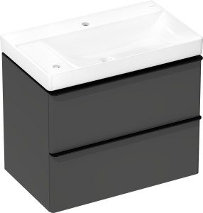 Hansgrohe Xelu Q Zestaw umywalka wisząca z szafką 2 szuflady 780/475 54378670