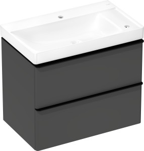 Hansgrohe Xelu Q Zestaw umywalka wisząca z szafką 2 szuflady 780/475 54381670