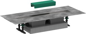 Hansgrohe uBox universal Kompletny zestaw do odpływów liniowych 600 56016180