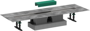 Hansgrohe uBox universal Kompletny zestaw do odpływów liniowych 800 56024180