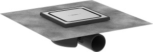 Hansgrohe RainDrain Spot Odpływ punktowy 150/150, ruszt Stal Szlachetna