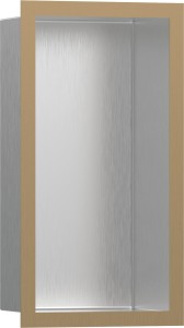 Hansgrohe XtraStoris Wnęka ścienna Stal Szlachetna Szczotkowana 300/150/100 56094140