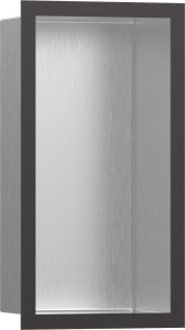 Hansgrohe XtraStoris Wnęka ścienna Stal Szlachetna Szczotkowana 300/150/100 56094340