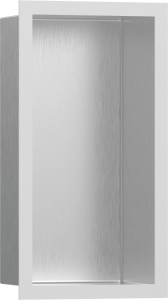 Hansgrohe XtraStoris Wnęka ścienna Stal Szlachetna Szczotkowana 300/150/100 56094700