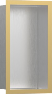 Hansgrohe XtraStoris Wnęka ścienna Stal Szlachetna Szczotkowana 300/150/100 56094990