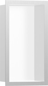 Hansgrohe XtraStoris Wnęka ścienna Biały Matowy z ramką 300/150/100 56096800