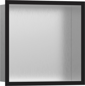 Hansgrohe XtraStoris Wnęka ścienna Stal Szlachetna Szczotkowana 300/300/100 56097670