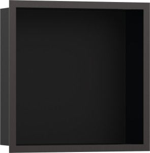 Hansgrohe XtraStoris Wnęka ścienna Czarny Matowy z ramką 300/300/100 56098340