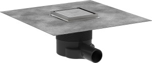 Hansgrohe RainDrain Brilliance Kompletny odpływ punktowy 100/100 56250800