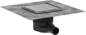 Hansgrohe RainDrain Brilliance Kompletny odpływ punktowy 150/150 56251800