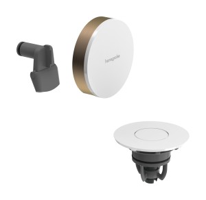 Hansgrohe Exafill Element zewnętrzny do syfonu wannowego z przelewem 58119140