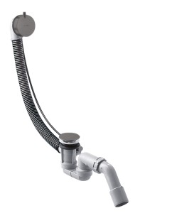AXOR Kompletny syfon wannowy z przelewem 58316340