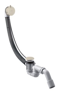 AXOR Kompletny syfon wannowy z przelewem 58316820