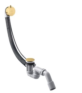 AXOR Kompletny syfon wannowy z przelewem 58316990