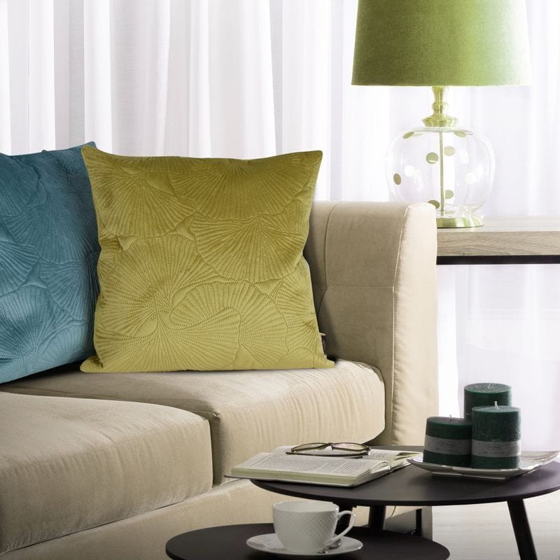 POSZEWKA WYTŁACZANA VELVET WELUR 45X45 CM BORDOWA