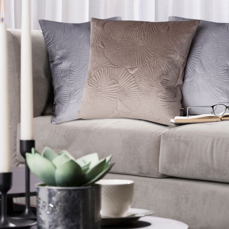 POSZEWKA WYTŁACZANA VELVET WELUR 45X45 MIĘTOWA