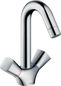 Hansgrohe Logis 2-uchwytowa bateria umywalkowa 150 bez kompletu odpływowego 71221000
