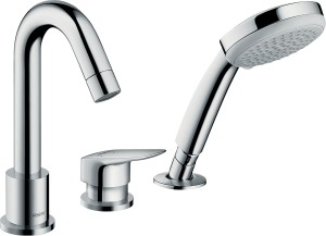 Hansgrohe Logis 3-otworowa jednouchwytowa bateria na brzeg wanny 71313000