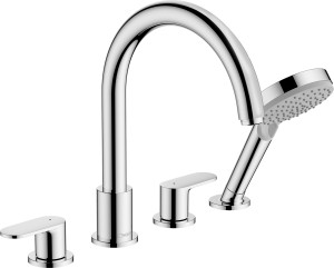 Hansgrohe Vernis Blend 4-otworowa bateria na brzeg wanny 71456000