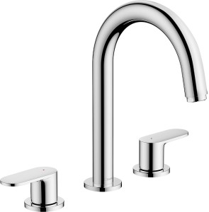Hansgrohe Vernis Blend 3-otworowa bateria umywalkowa z odpływem 71553000