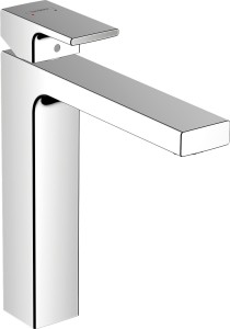 Hansgrohe Vernis Shape bateria umywalkowa 190 z odpływem i kanałem wody 71562000