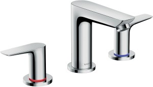 Hansgrohe Talis E 3-otworowa bateria umywalkowa z odpływem cięgnowym 71733000