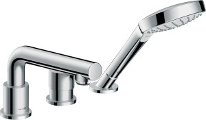 Hansgrohe Talis S 3-otworowa jednouchwytowa bateria na brzeg wanny 72416000