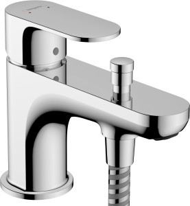 Hansgrohe Rebris S Jednouchwytowa bateria wannowa z przełącznikiem ciśnieniowym 72436000