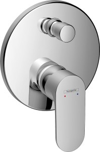 Hansgrohe Rebris S Jednouchwytowa bateria wannowa zgodna z normą EN 1717 72467000