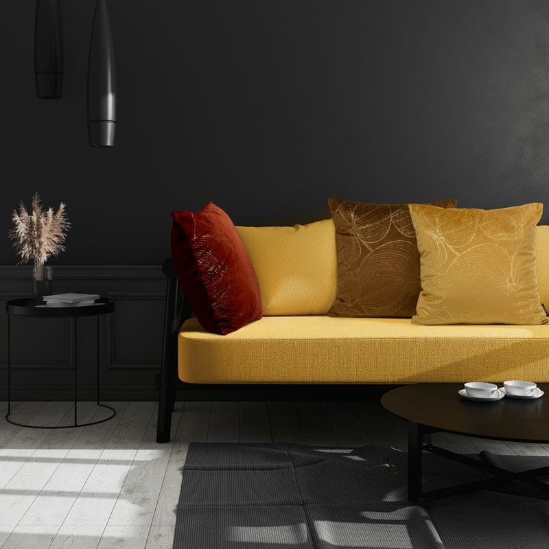 POSZEWKA WELUR VELVET WZÓR 45X45 CM CEGLANA