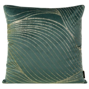 POSZEWKA WELUR VELVET WZÓR 45X45 CM MIĘTOWA