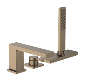 Hansgrohe Tecturis E 3-otworowa jednouchwytowa bateria na brzeg wanny 73443140
